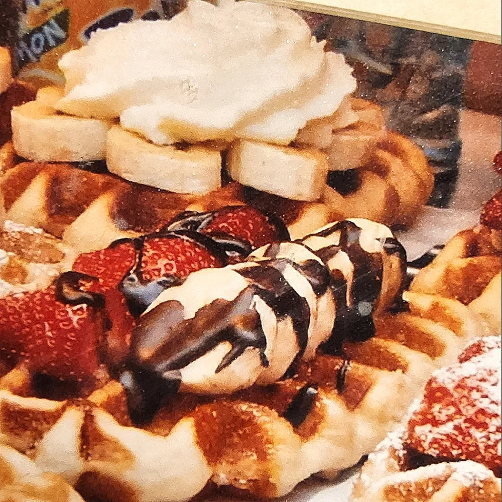 Framed Waffle Photograph